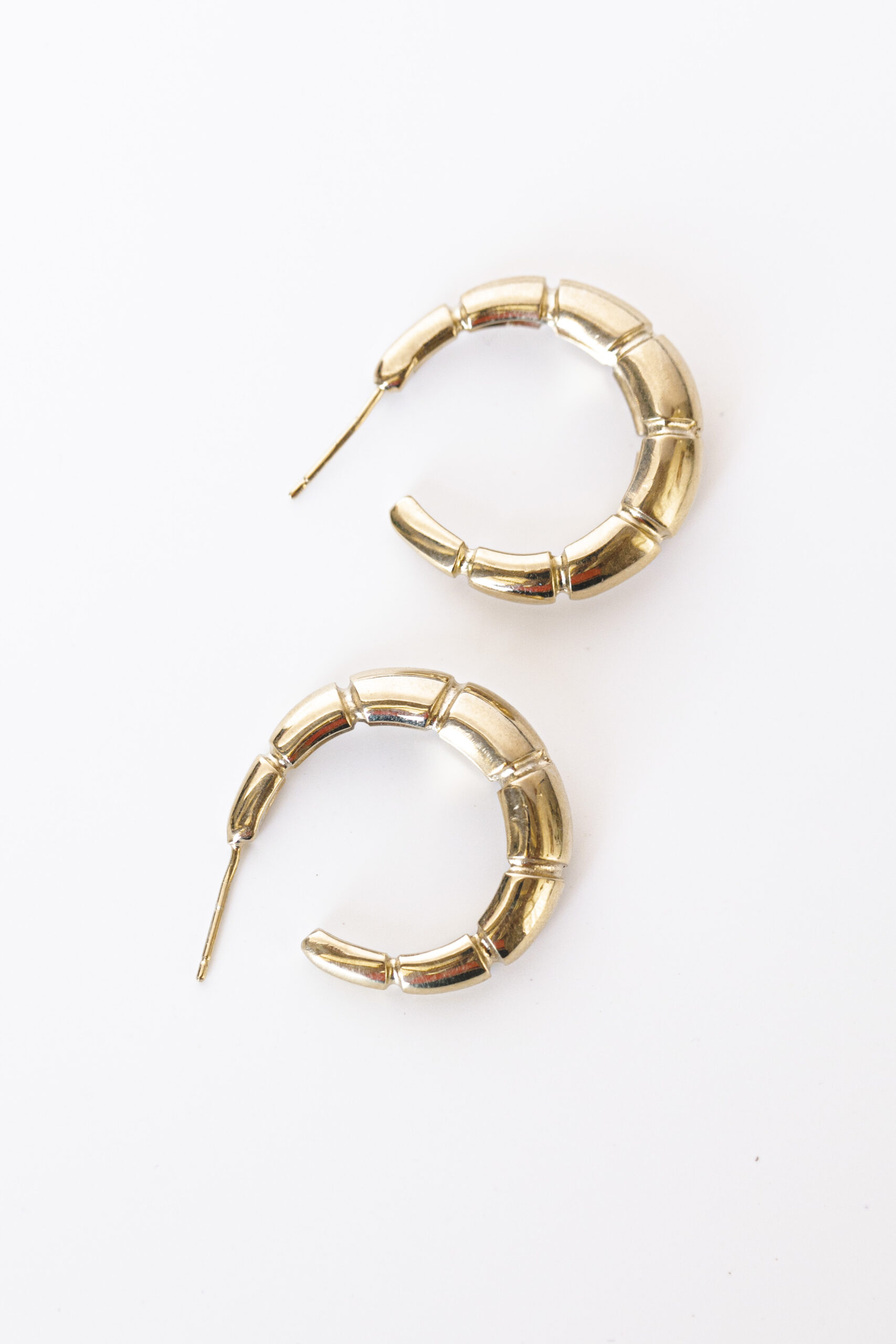 עגיל צ׳ייסר גדול | זהב